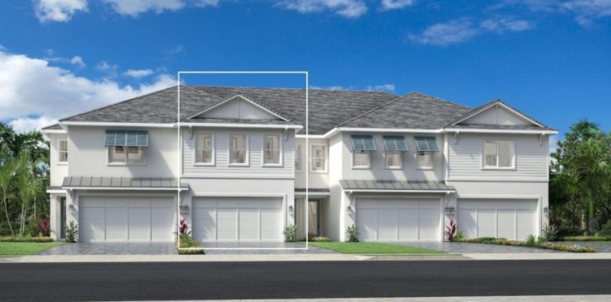 Touwnhouse à Palm Harbor, Floride 3 chambres, 207.64 m2 № 2408581