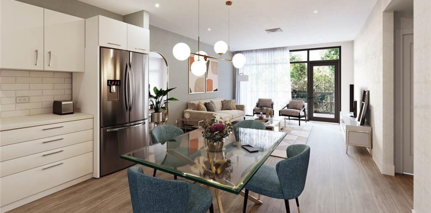 Condominio en Gainesville, Florida, 1 dormitorio № 1767690