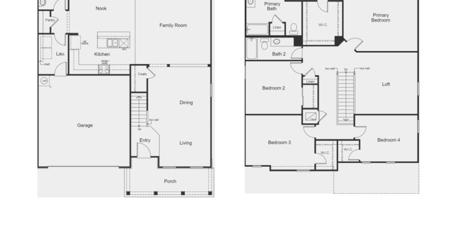 Дом в Azalea Hills в Джэксонвилл, Флорида 4 комнаты, 252м2 № 453637