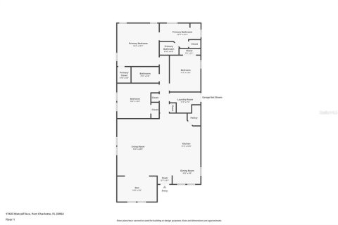 House in Port Charlotte, Florida 3 bedrooms, 164.44 sq.m. № 1895127 - photo 24