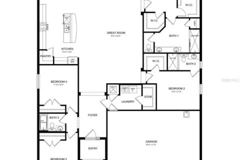 House in Zephyrhills, Florida 4 bedrooms, 235.69 sq.m. № 2200538 - photo 14