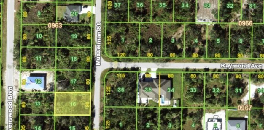 Terreno en Port Charlotte, Florida № 2211128