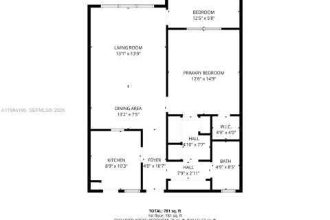 Condominio en venta en Miami, Florida, 1 dormitorio, 88.63 m2 № 2045663 - foto 29