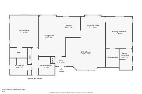 House in Hobe Sound, Florida 2 bedrooms, 166.11 sq.m. № 2246050 - photo 2