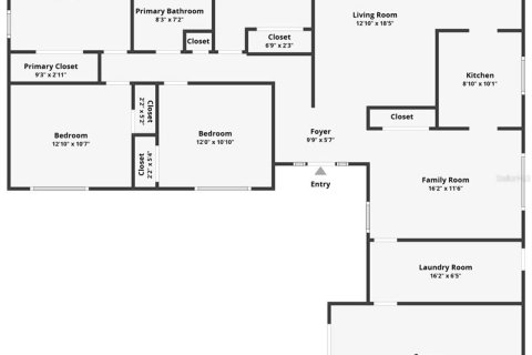 Villa ou maison à vendre à Tampa, Floride: 4 chambres, 163.04 m2 № 2429447 - photo 25