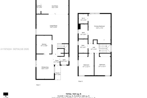 Townhouse in Aventura, Florida 3 bedrooms, 123.56 sq.m. № 2038397 - photo 26