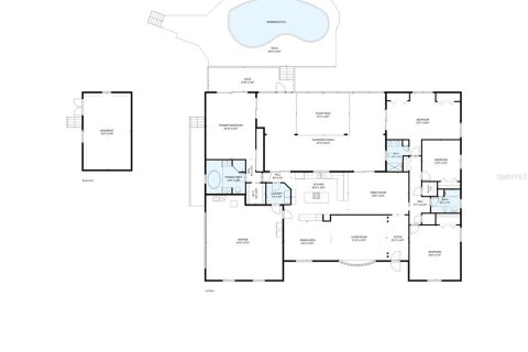 Villa ou maison à vendre à Howey-in-the-Hills, Floride: 4 chambres, 298.4 m2 № 2133230 - photo 8
