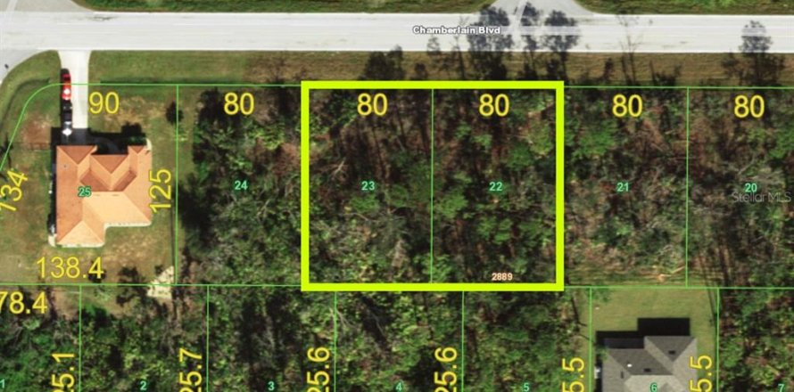Land in Port Charlotte, Florida № 2166204