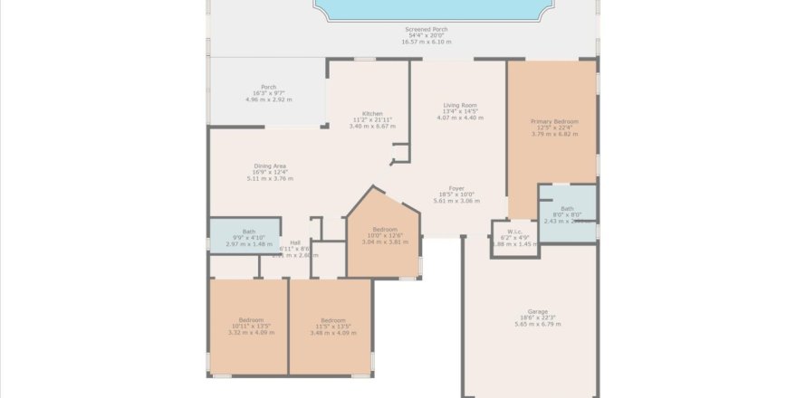 Casa en Boca Raton, Florida 4 dormitorios, 167.22 m2 № 1229293
