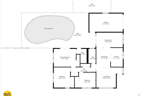 Villa ou maison à louer à Miami, Floride: 3 chambres, 128.86 m2 № 1966660 - photo 28