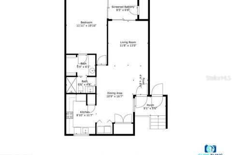 Condominio en venta en New Smyrna Beach, Florida, 1 dormitorio, 79.52 m2 № 1743641 - foto 3