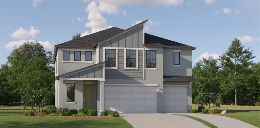 House in ANGELINE in Land O' Lakes, Florida 5 bedrooms, 300.07 sq.m. № 1914407