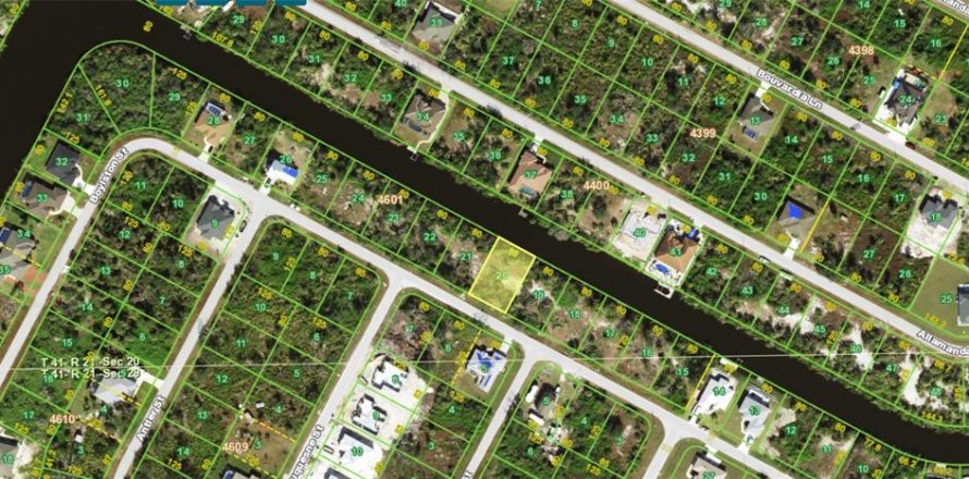 Terrain à Port Charlotte, Floride № 2144026