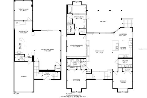 House in Hernando Beach, Florida 3 bedrooms, 182 sq.m. № 1274133 - photo 14