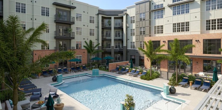 Apartamento en Tampa, Florida 1 dormitorio, 55.93 m2 № 1833234