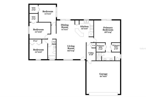 House in Lehigh Acres, Florida 4 bedrooms, 156.54 sq.m. № 2379365 - photo 16