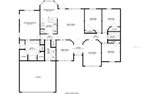 House in Spring Hill, Florida 4 bedrooms, 208.75 sq.m. № 2147877 - photo 3