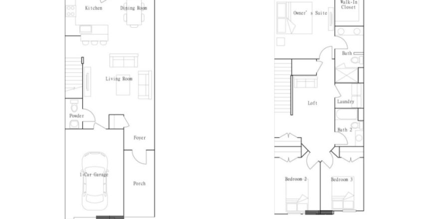 Таунхаус в Shearwater - Traditional Luxury Townhomes  3 комнаты, 159м2 № 502375