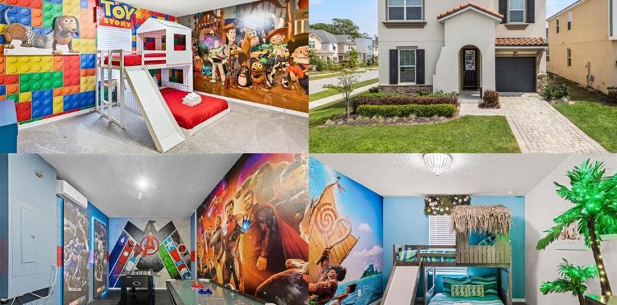 Casa en Kissimmee, Florida 7 dormitorios, 328.22 m2 № 1598341