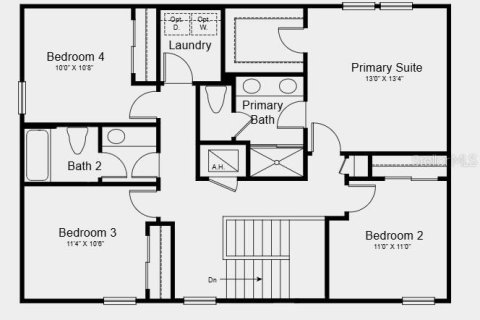 Casa en venta en Kissimmee, Florida, 4 dormitorios, 199.09 m2 № 1826746 - foto 3