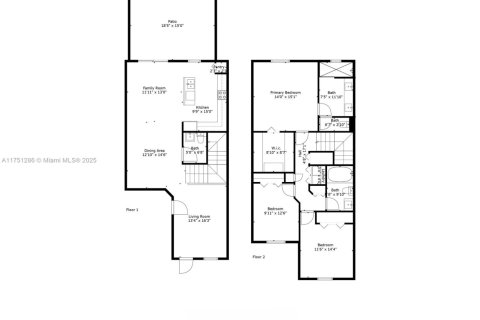 Townhouse in Miami, Florida 3 bedrooms, 167.6 sq.m. № 1741609 - photo 28