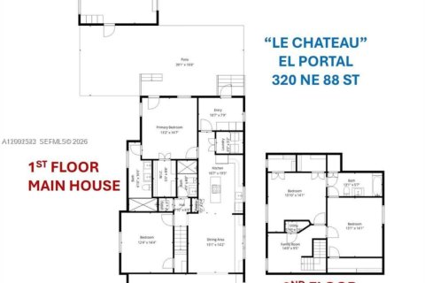 Villa ou maison à louer à El Portal, Floride: 5 chambres, 277.31 m2 № 2170254 - photo 7