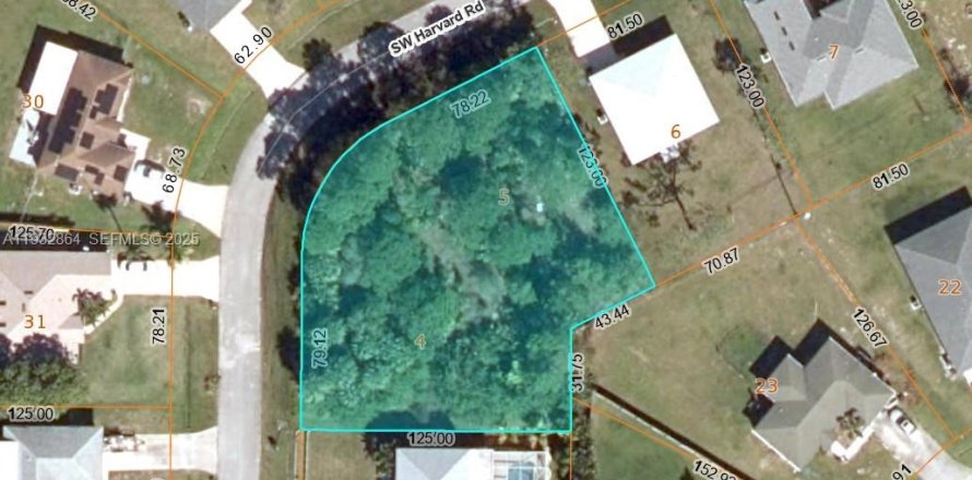 Terrain à Port St. Lucie, Floride № 1991507