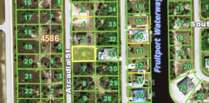 Land in Port Charlotte, Florida № 2160896