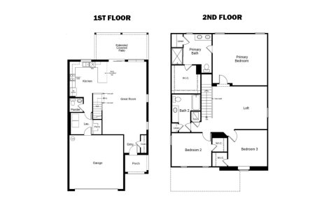 Townhouse floor plan «196SQM 36», 3 bedrooms in HERON BAY