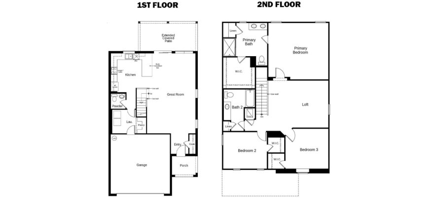 Townhouse in HERON BAY in Palmetto, Florida 3 bedrooms, 196 sq.m. № 57540