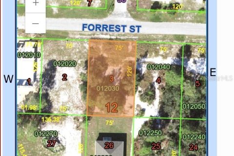 Terreno en Frostproof, Florida № 2201878
