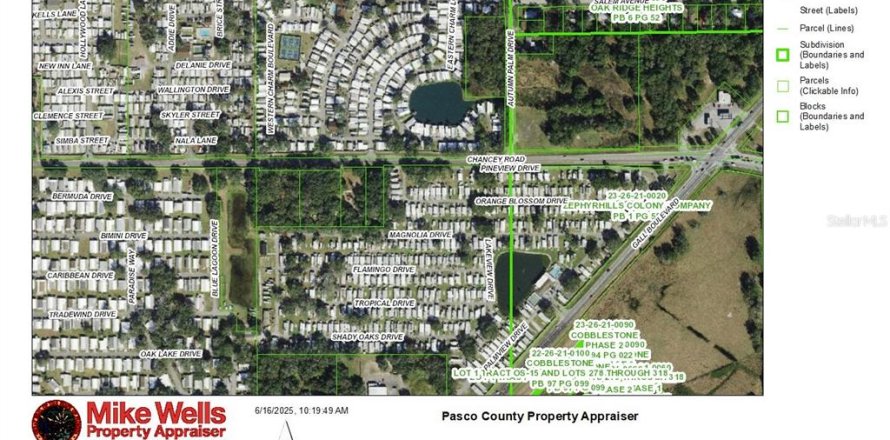 Commercial property in Zephyrhills, Florida 89.19 sq.m. № 1797756
