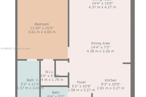 Condo in Miami, Florida, 1 bedroom  № 2045071 - photo 25