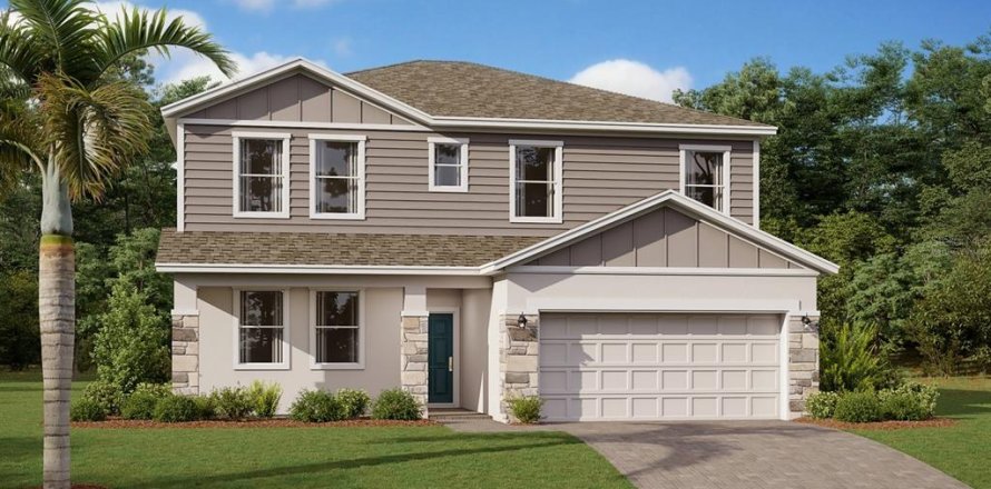House in Clermont, Florida 5 bedrooms, 314.47 sq.m. № 1832108
