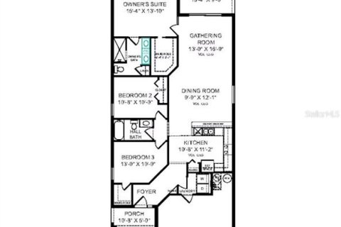 House in Wimauma, Florida 3 bedrooms, 137.4 sq.m. № 2341607 - photo 2