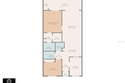 Купить кондоминиум в Клируотер, Флорида 9 комнат, 106.84м2, № 1885413 - фото 2