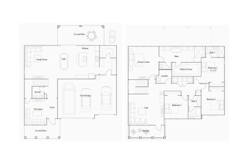 House floor plan «285SQM», 4 bedrooms in CONNERTON

