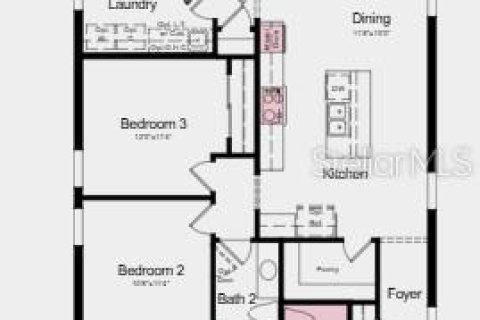Villa ou maison à vendre à Kissimmee, Floride: 3 chambres, 158.77 m2 № 2126297 - photo 13