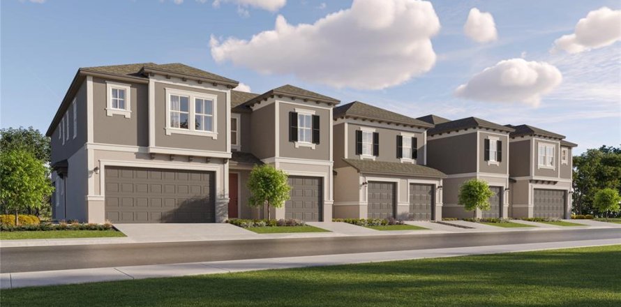 Townhouse in Tampa, Florida 3 bedrooms, 167.78 sq.m. № 1866916