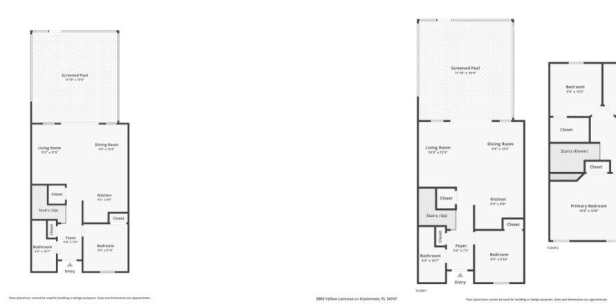Townhouse in Kissimmee, Florida 4 bedrooms, 124.49 sq.m. № 1533877