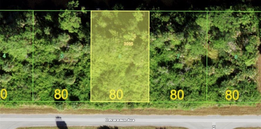 Land in Port Charlotte, Florida № 2394440