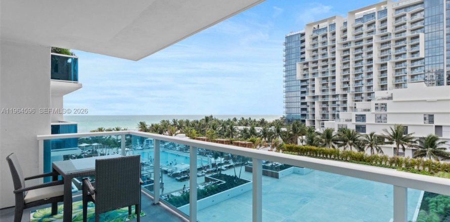 Кондоминиум с 1 спальней в Майами-Бич, Флорида № 2025963