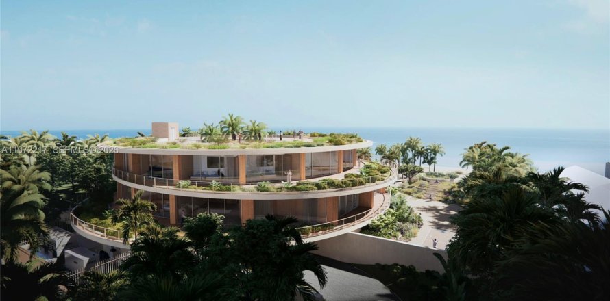 Дом в Голден-Бич, Флорида 10 спален, 1237.74м2 № 2043532