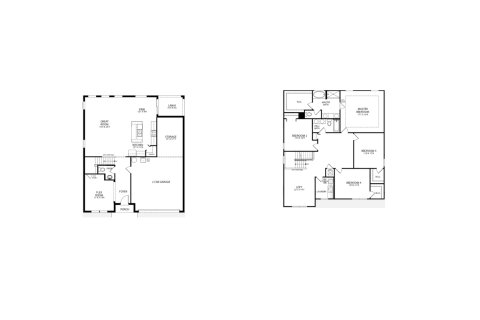 House floor plan «House», 4 bedrooms in Deland by Maronda Homes