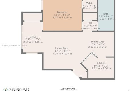 Copropriété à vendre à Sunrise, Floride: 1 chambre, 69.03 m2 № 1826010 - photo 2