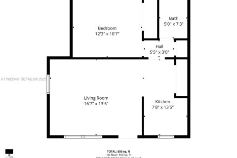 Villa ou maison à louer à Fort Lauderdale, Floride: 1 chambre, 55.74 m2 № 1991496 - photo 18