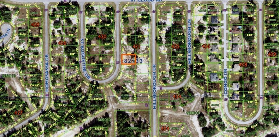 Land in Poinciana, Florida № 2163691