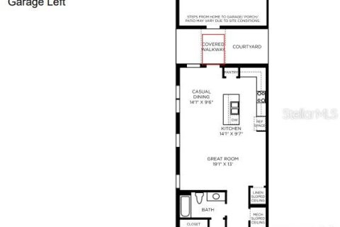 Townhouse in Winter Garden, Florida 4 bedrooms, 188.68 sq.m. № 2204484 - photo 2