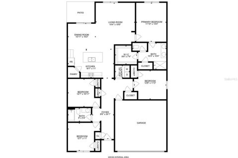 Villa ou maison à vendre à Zephyrhills, Floride: 4 chambres, 171.5 m2 № 2129749 - photo 5