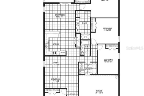 House in Wildwood, Florida 4 bedrooms, 195.47 sq.m. № 2225691 - photo 2